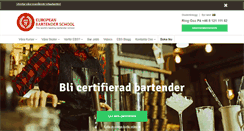 Desktop Screenshot of bartenderskolan.com